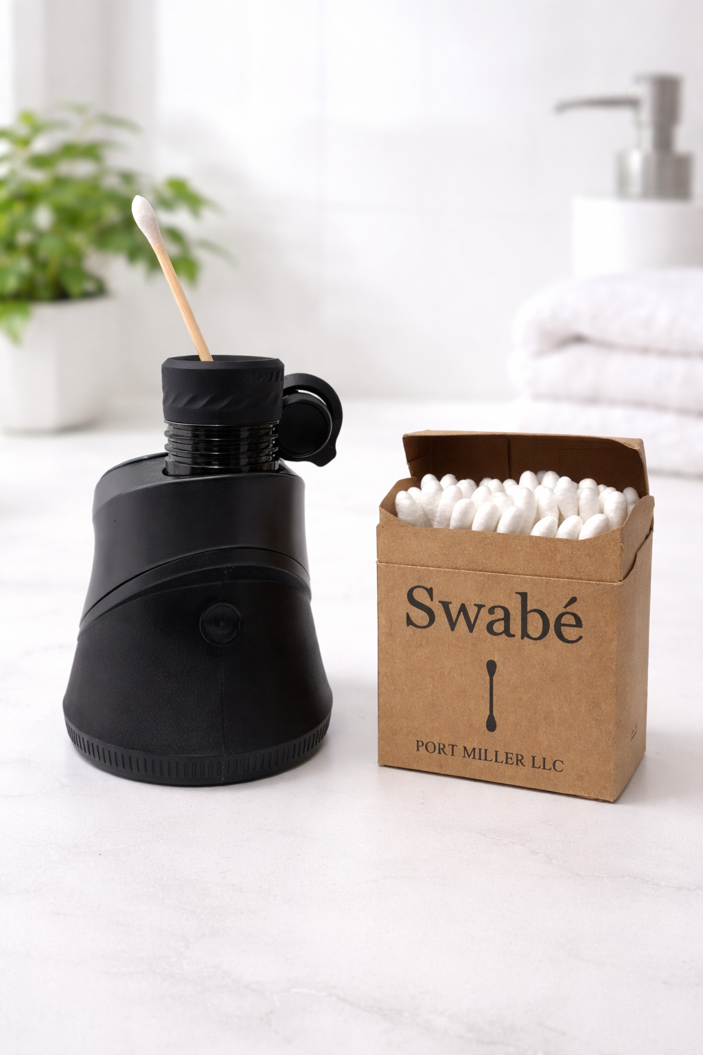 Swabé Refill — 8 Packs (50 count ea) Bamboo Swabs - PORT MILLER