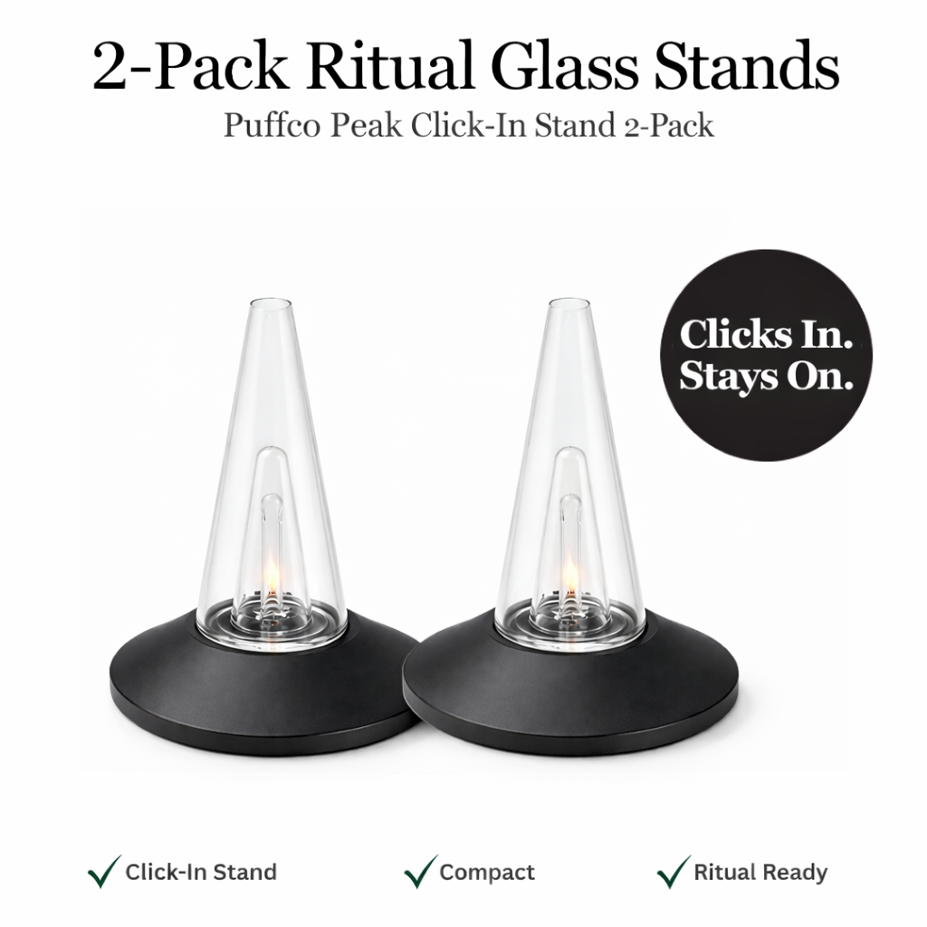 Peak Glass Stabilizer — Ritual Glass Stand — 2 Pack