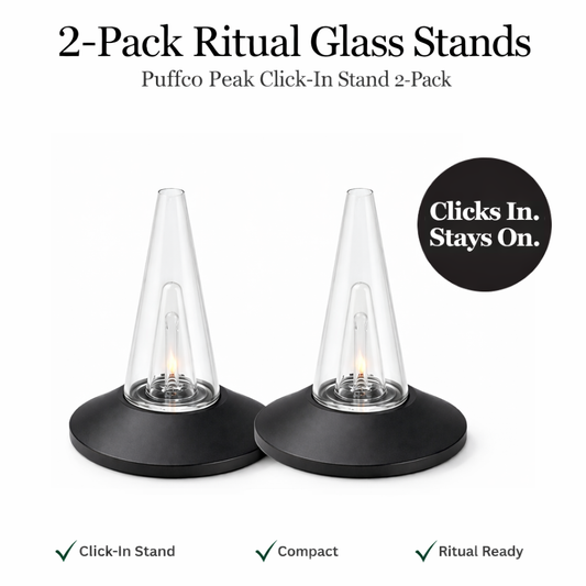 Peak Glass Stabilizer — Ritual Glass Stand — 2 Pack