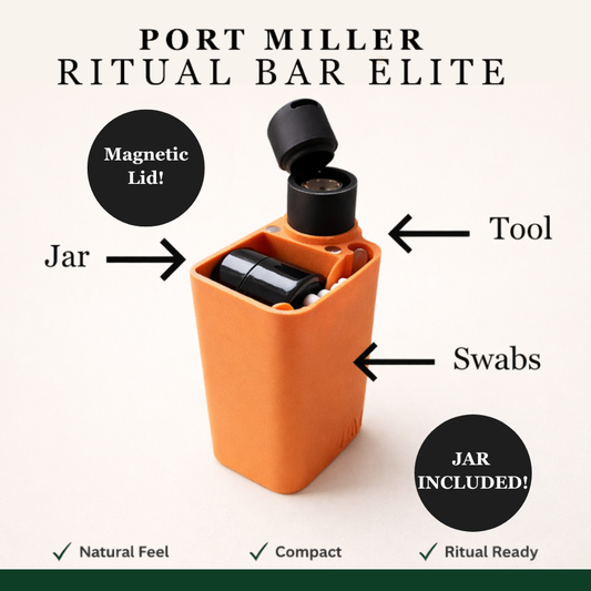 The Ritual Bar Elite — Pivot Station with Tool & Swab Storage