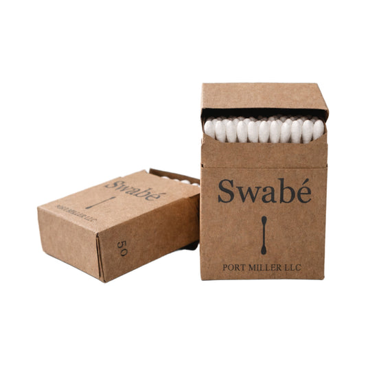 Swabé Refill — 8 Packs (50 count ea) Bamboo Swabs - PORT MILLER